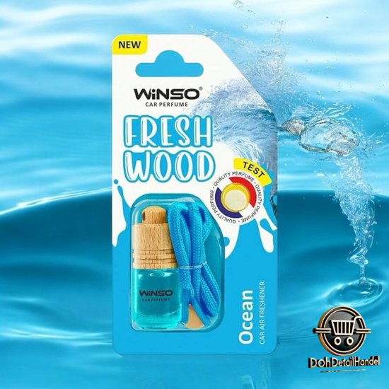 Autoparfüm - Autoparfüm - Autoduft - Lufterfrischer - Fresh Wood Ocean - Ocean Autoparfüm - Winso